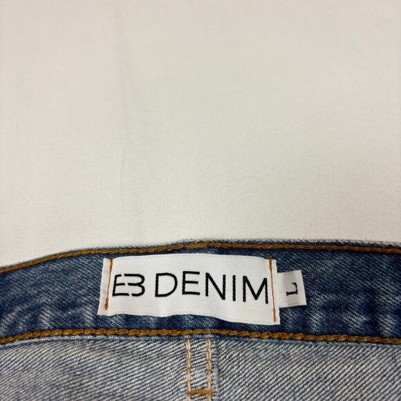 EB Denim Chain Vintage 90s Levi's Jeans Straight Women's Large - Picture 4 of 14